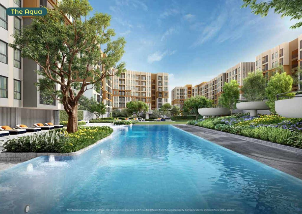 ASPIRE สุขุมวิท 103 (แอสปาย สุขุมวิท 103) คอนโด Pet Friendly ใกล้ BTS อุดมสุข ส่วนกลางป่าในเมือง 6,000 ตร.ม.